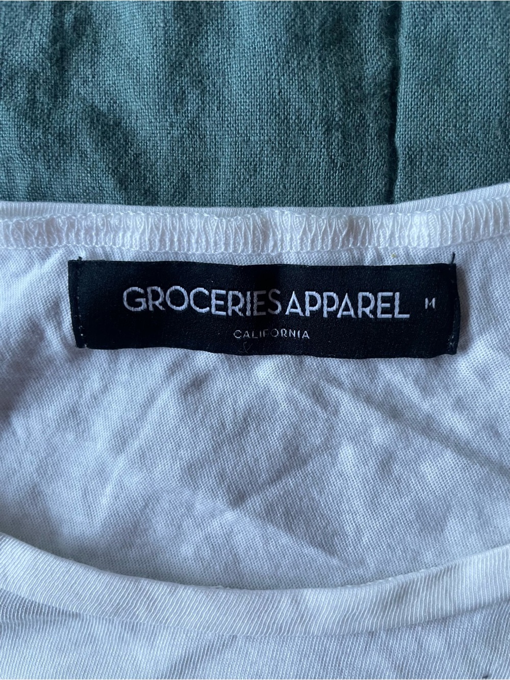 Groceries Apparel white T - Picture 3 of 3